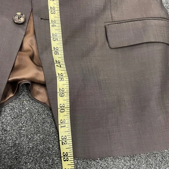 $695 2Pcs Michael Kors Suit Wool Silk Office Men’ Size 40R Business